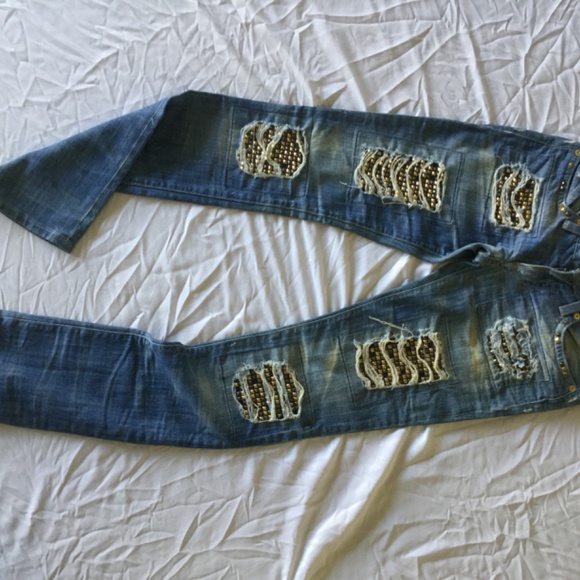 Robin’s jeans size 27 Gypsy Marilyn - Picture 3 of 12